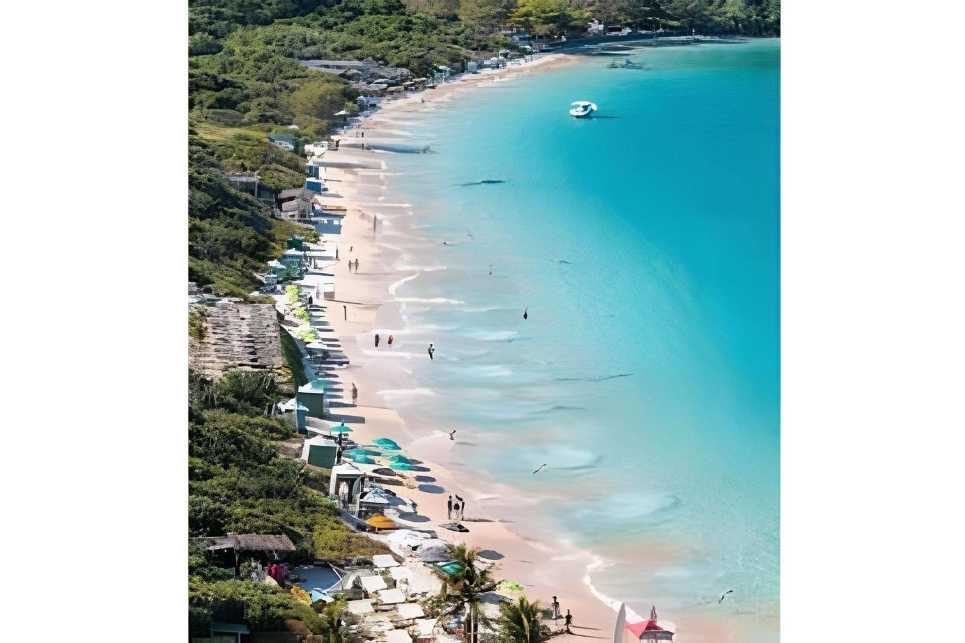 Apto 1Qto Vista Mar, 50M Praia Grande/Arraial Cabo 아라이알도카보 외부 사진