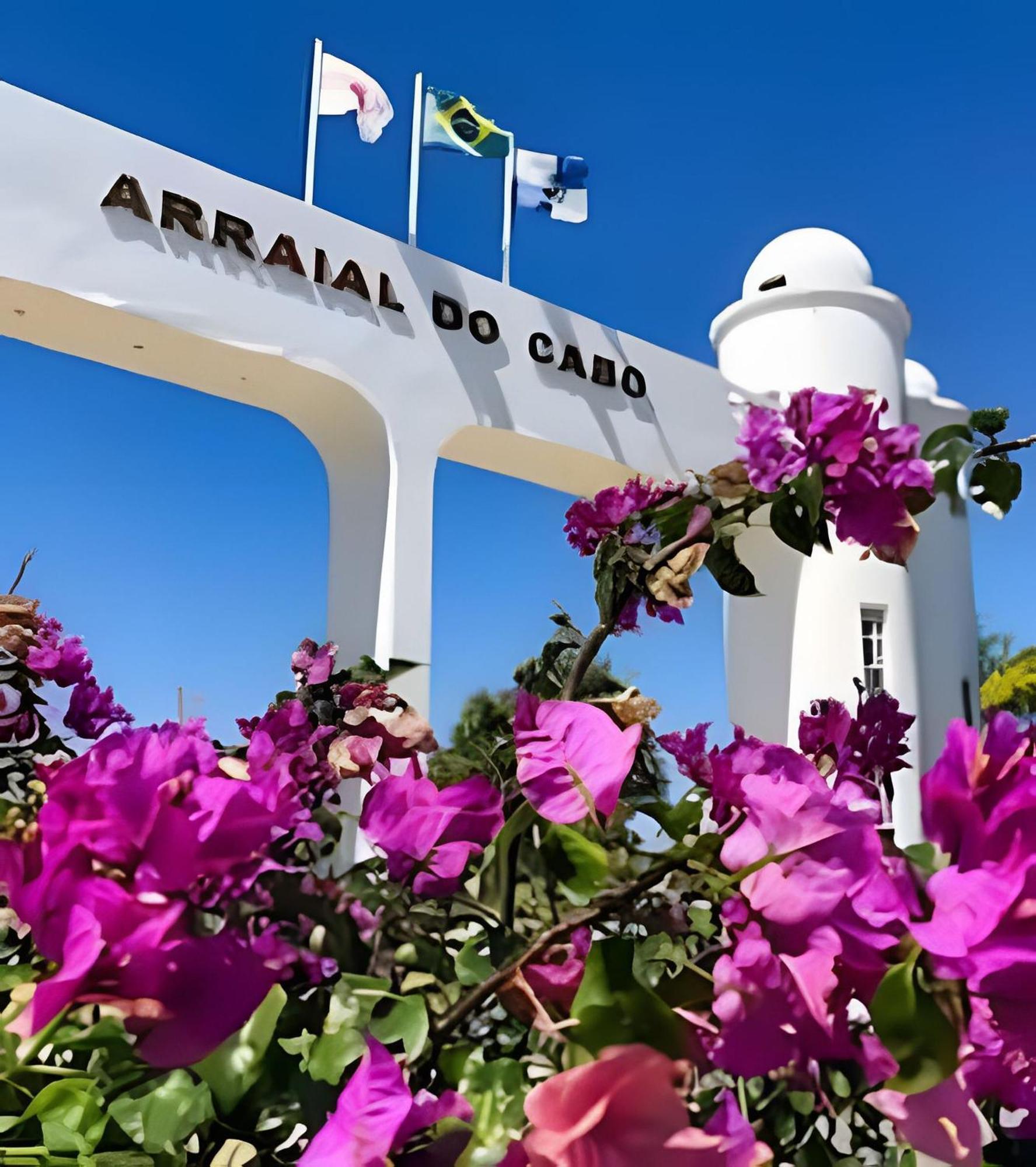 Apto 1Qto Vista Mar, 50M Praia Grande/Arraial Cabo 아라이알도카보 외부 사진